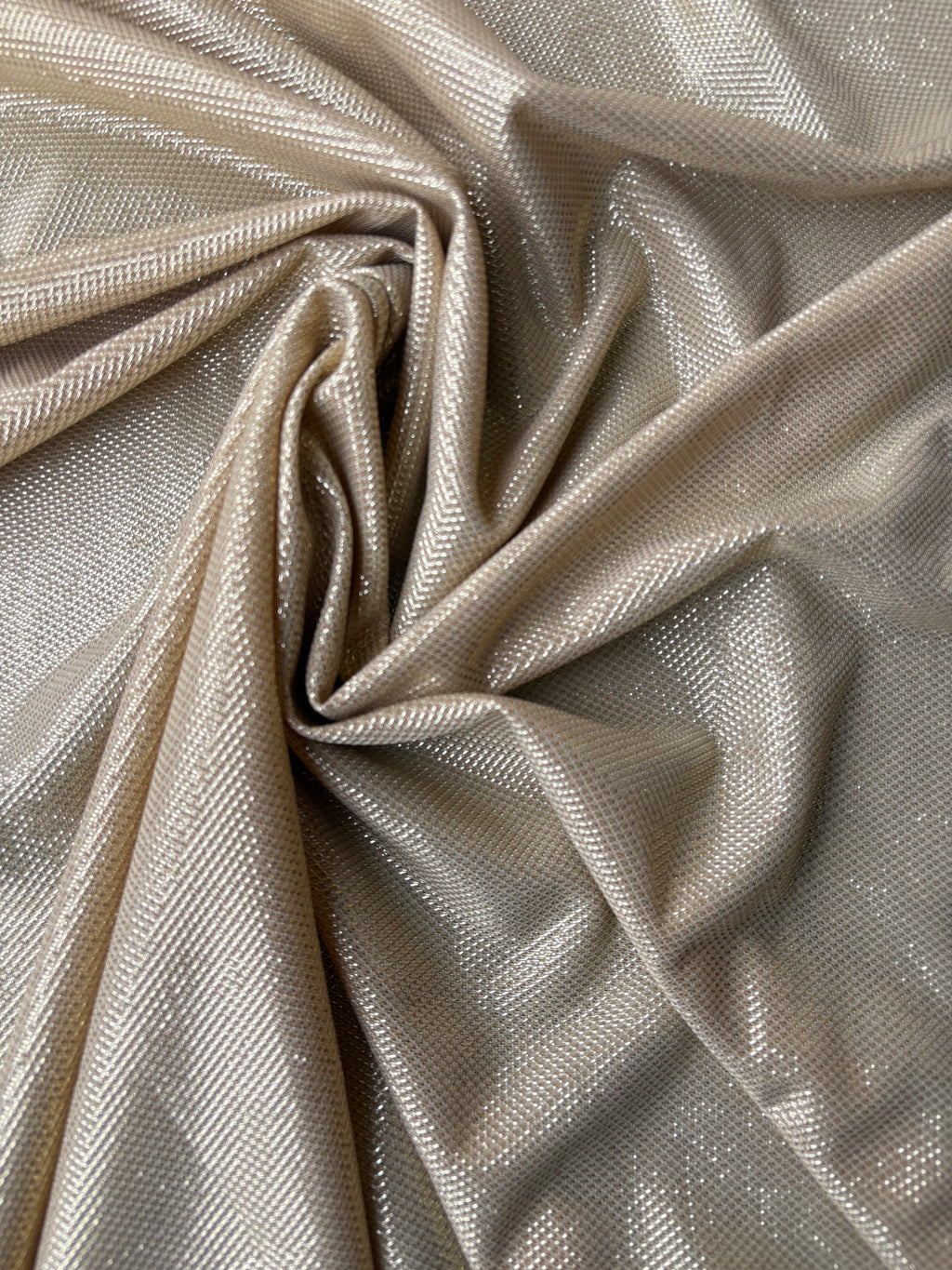 Maglia Glitter Dorata Oro