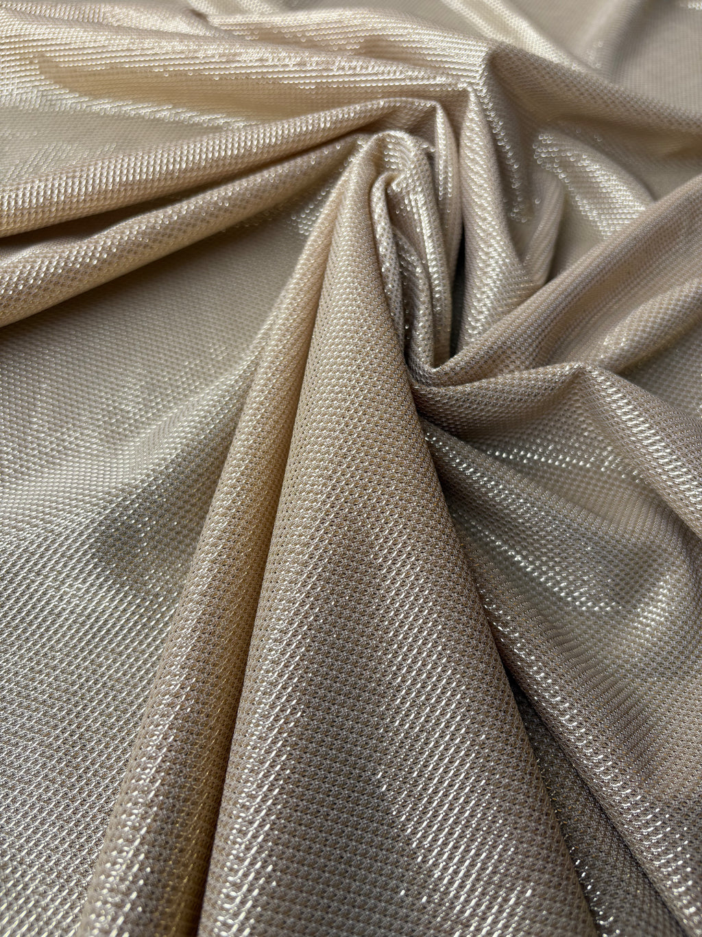 Maglia Glitter Dorata Oro