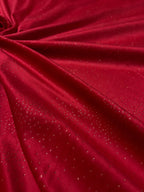 Velluto Rosso Glitter Doppia Altezza