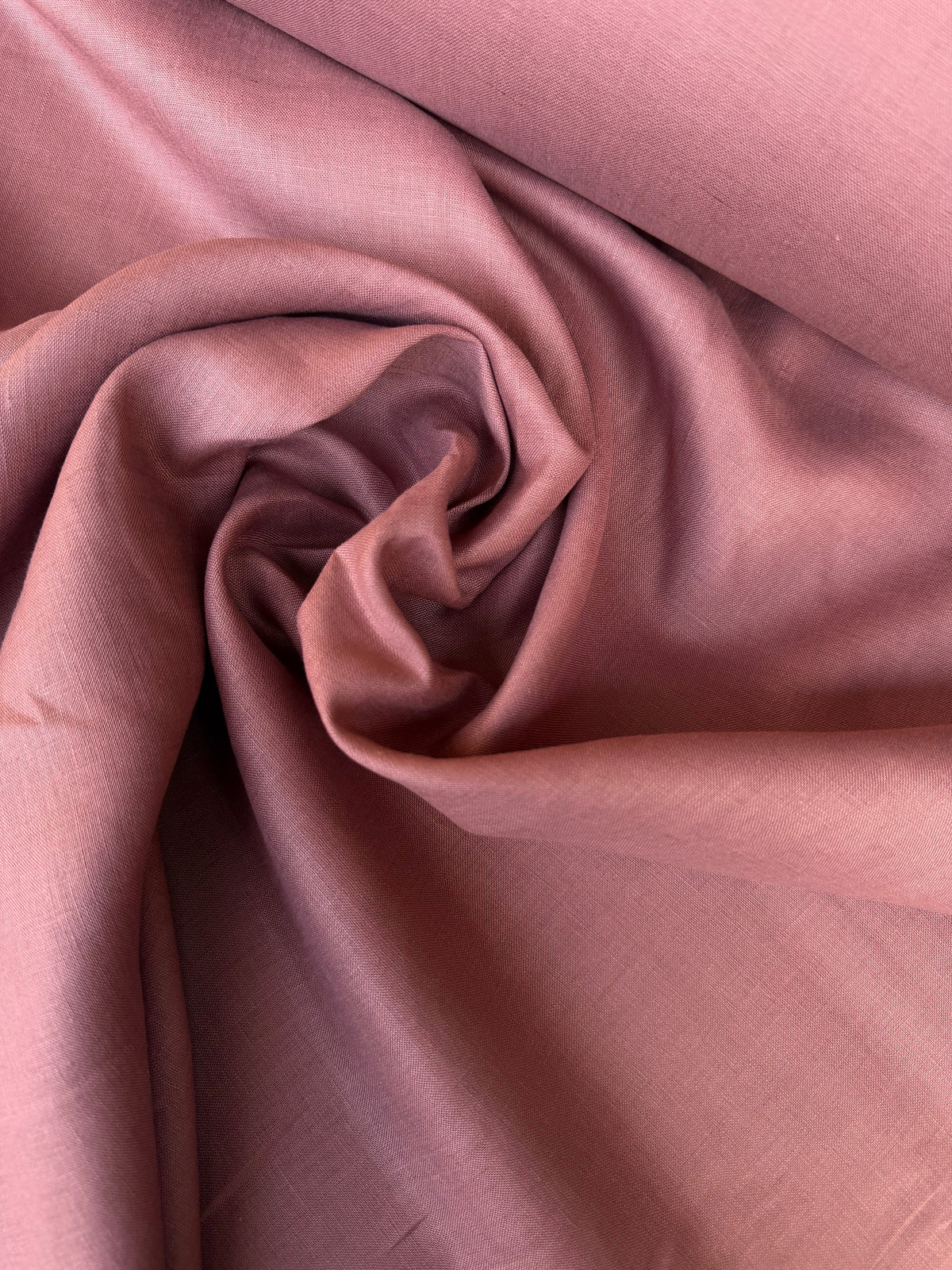 Scampolo puro lino dante rosa antico 100cmx140cm