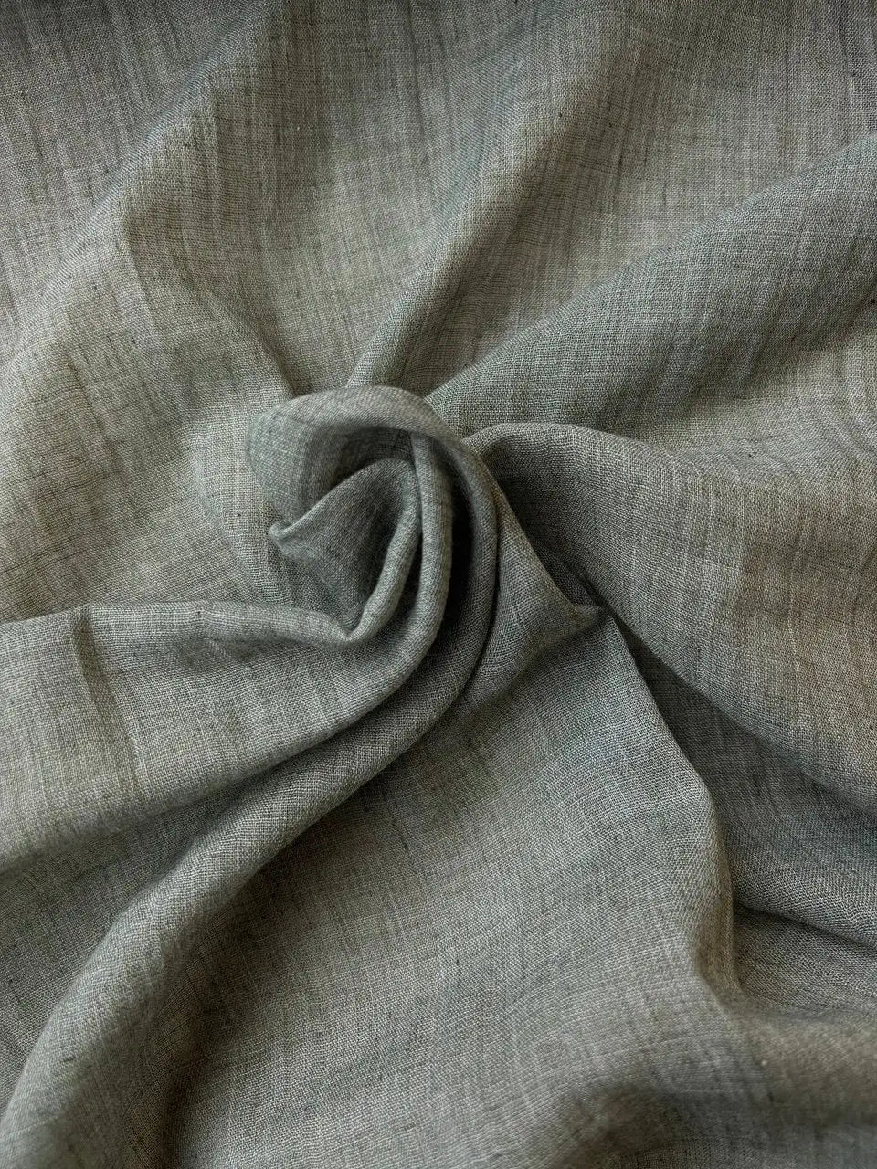 Scampolo mussola garza di cotone verde salvia new 200x140cm