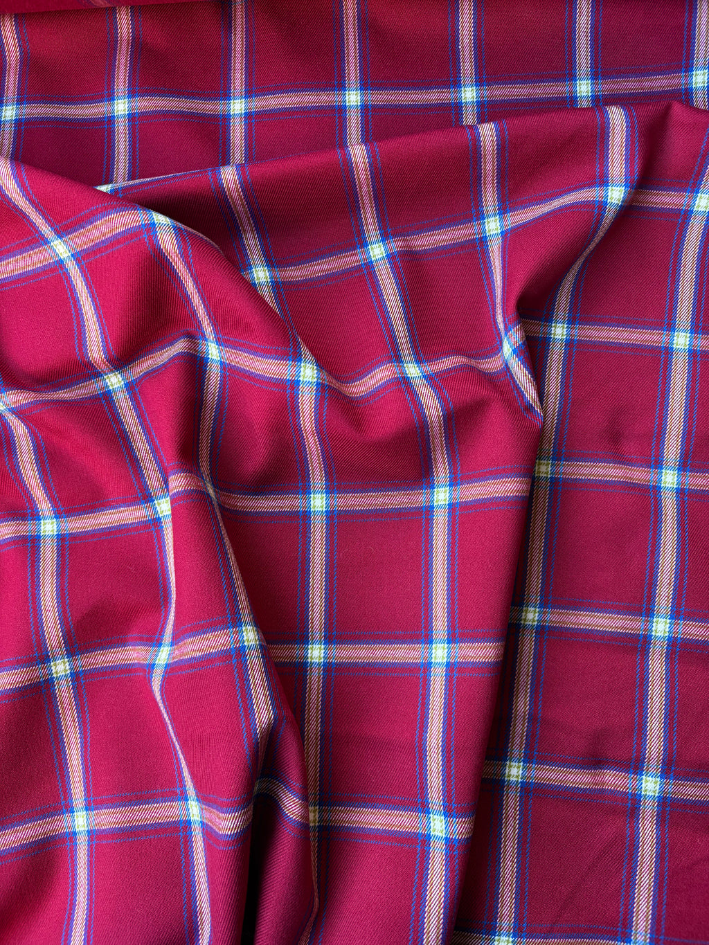 Tartan Scozzese Lanetta Rosso Scott