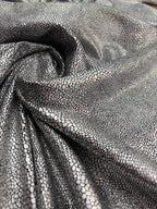 Lycra Lurex Serpente  Argento