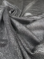 Lycra Lurex Serpente  Argento