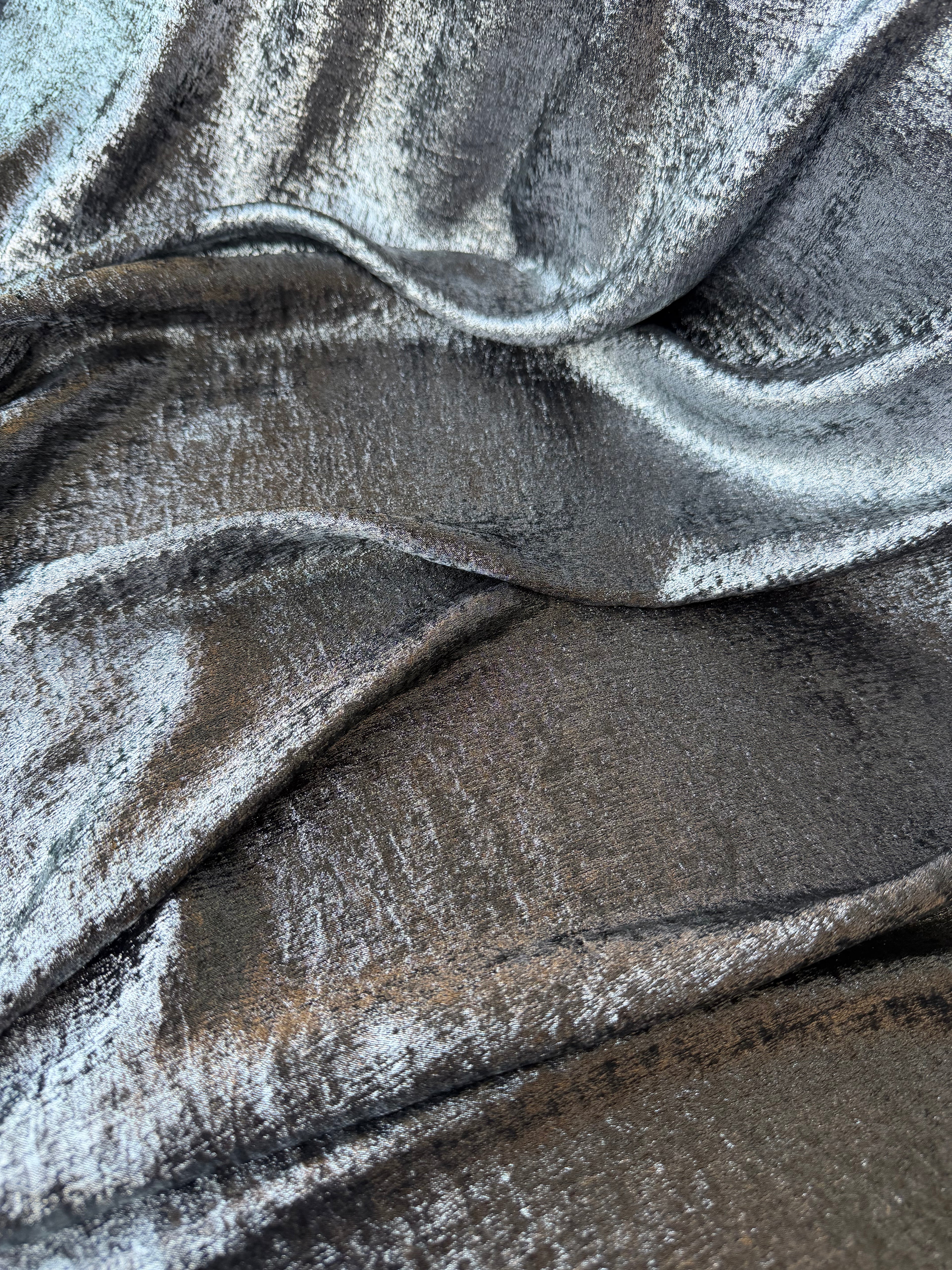 Satin Laminato Maltinto Argento