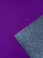 Tessuto Scuba Neoprene Grigio Bianco doubleface