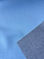 Tessuto Scuba Neoprene Grigio Bianco doubleface