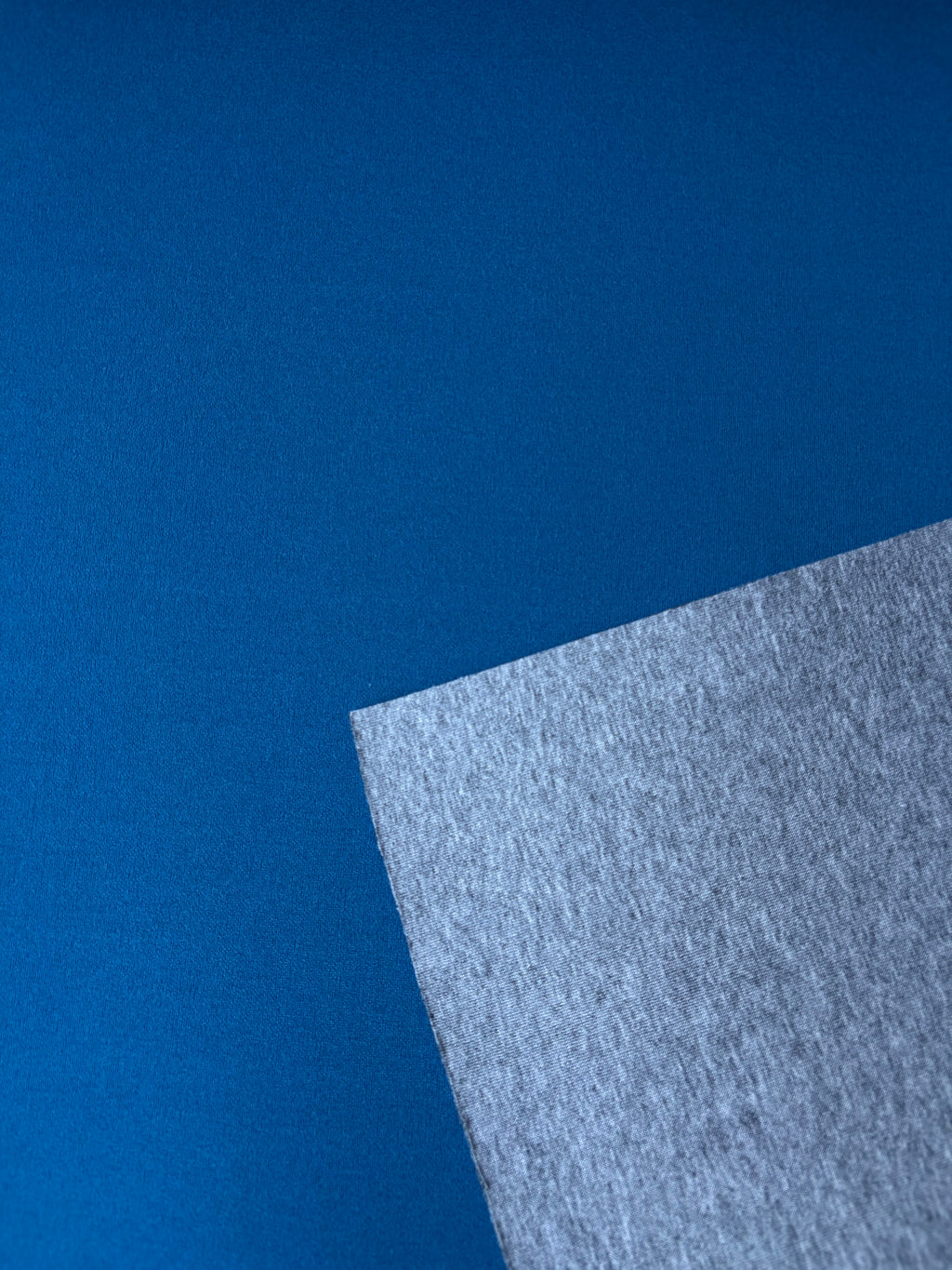 Tessuto Scuba Neoprene Grigio Bianco doubleface