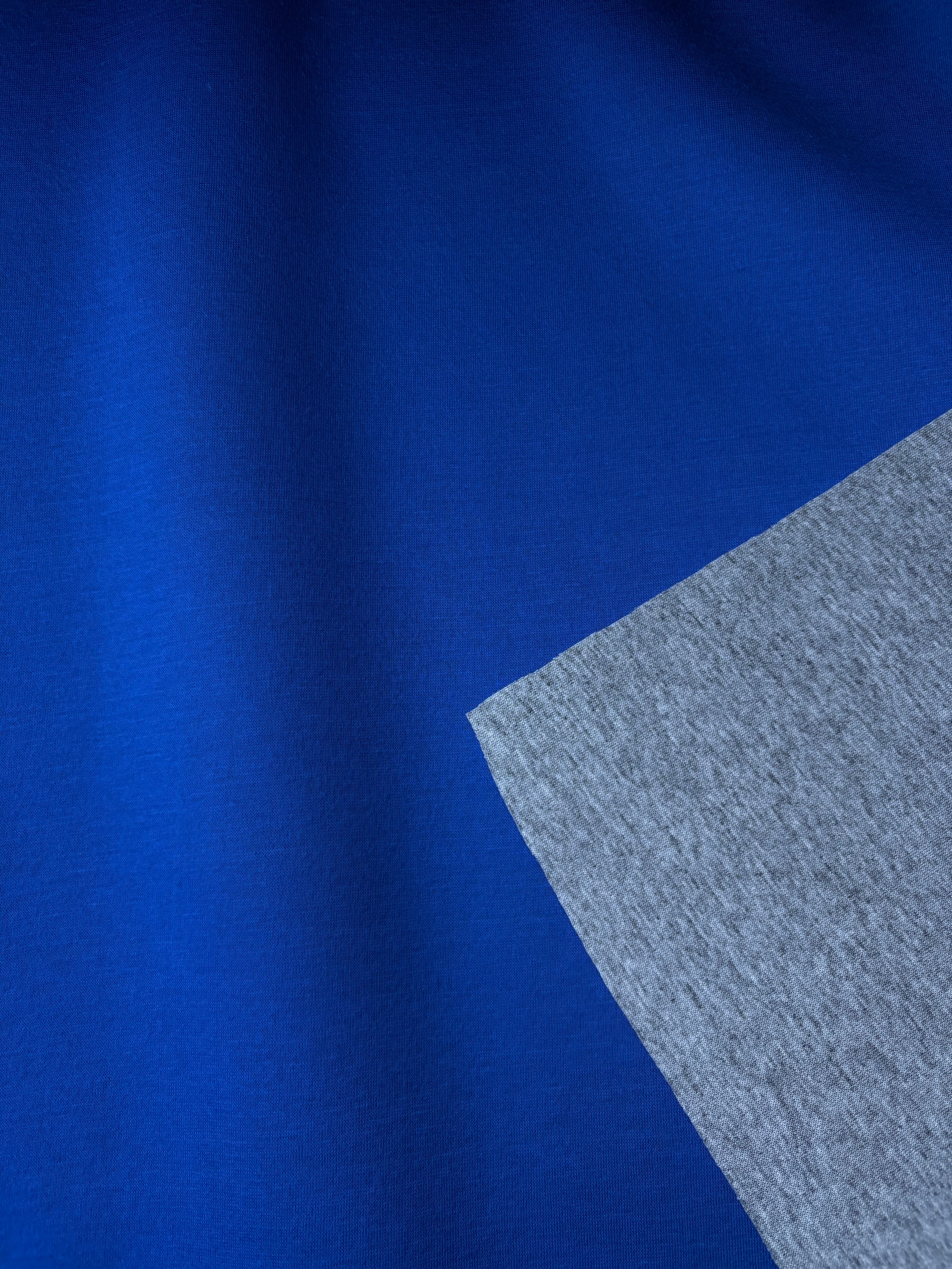 Tessuto Scuba Neoprene Grigio Bianco doubleface