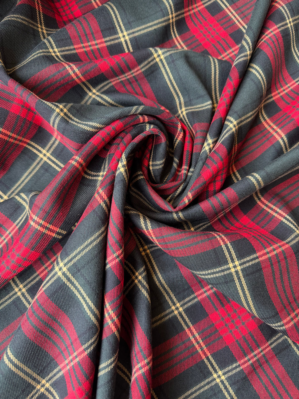 Tartan Scozzese Lanetta Quadrone Rosso Verde