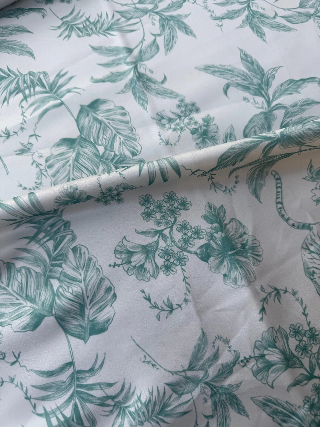 Duchess Style Tela de jouy Animalier Green Sage 
