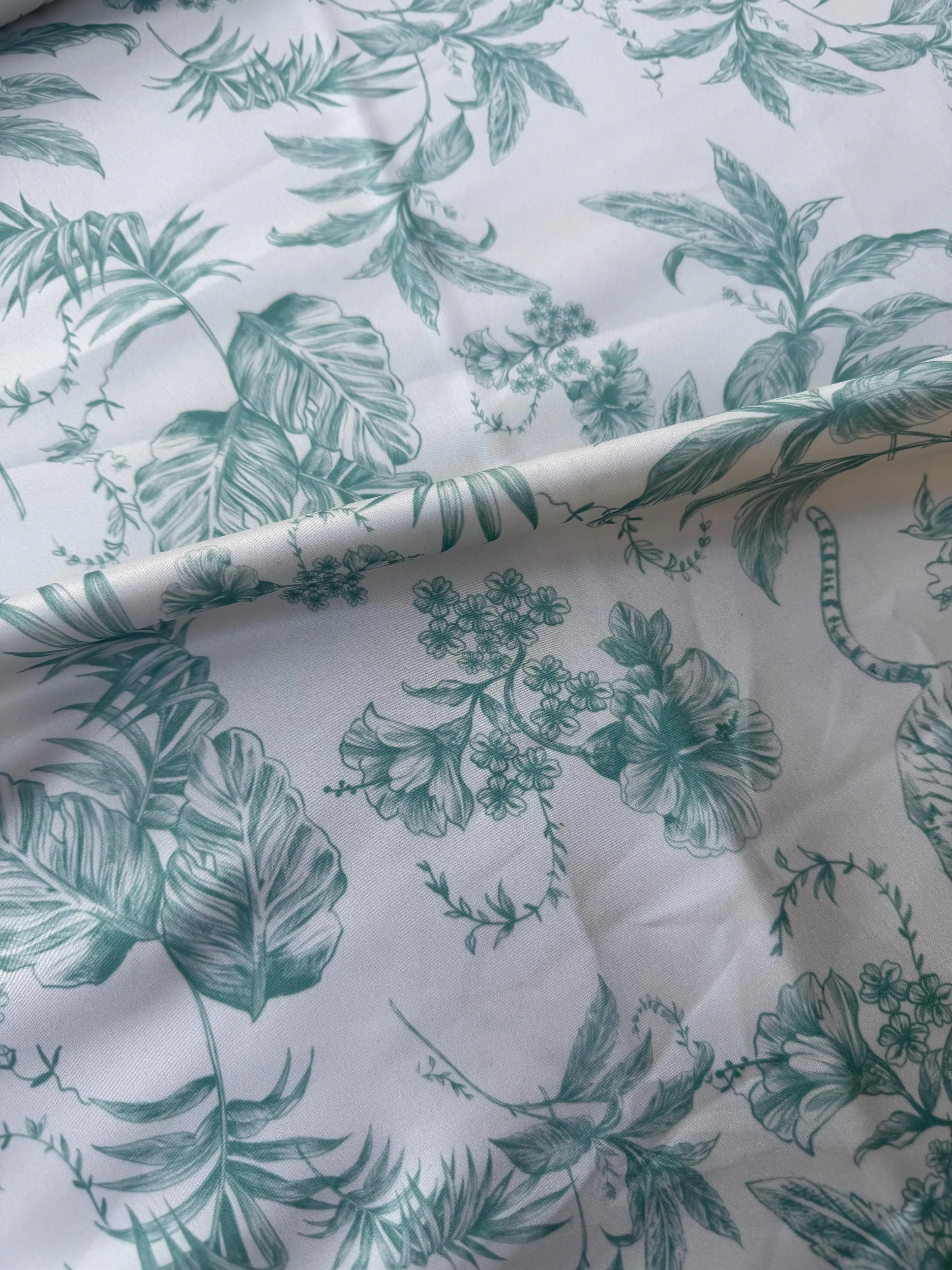 Duchess Style Tela de jouy Animalier Green Sage 