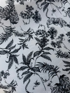 Duchess Style Tela de jouy Animalier Black 