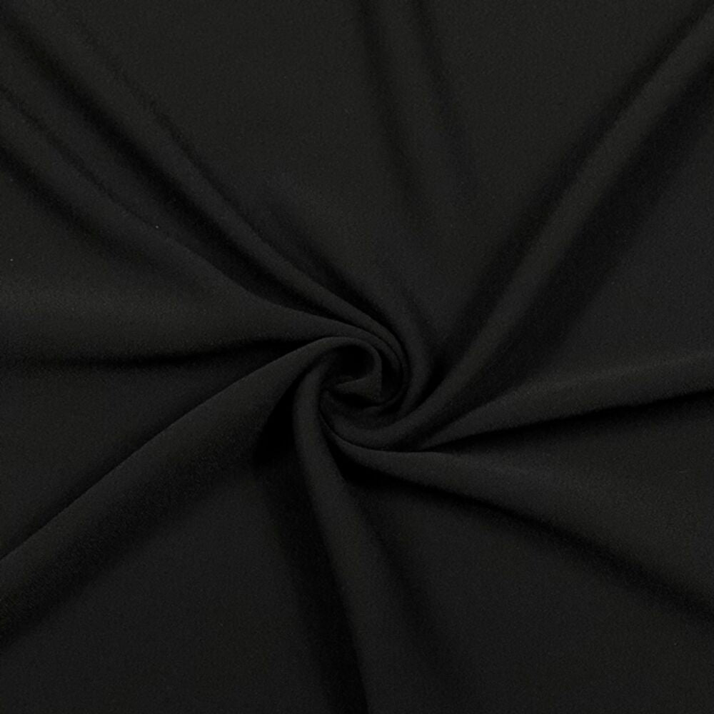 Scampolo Cady Fluido Nero  1,50x1,50