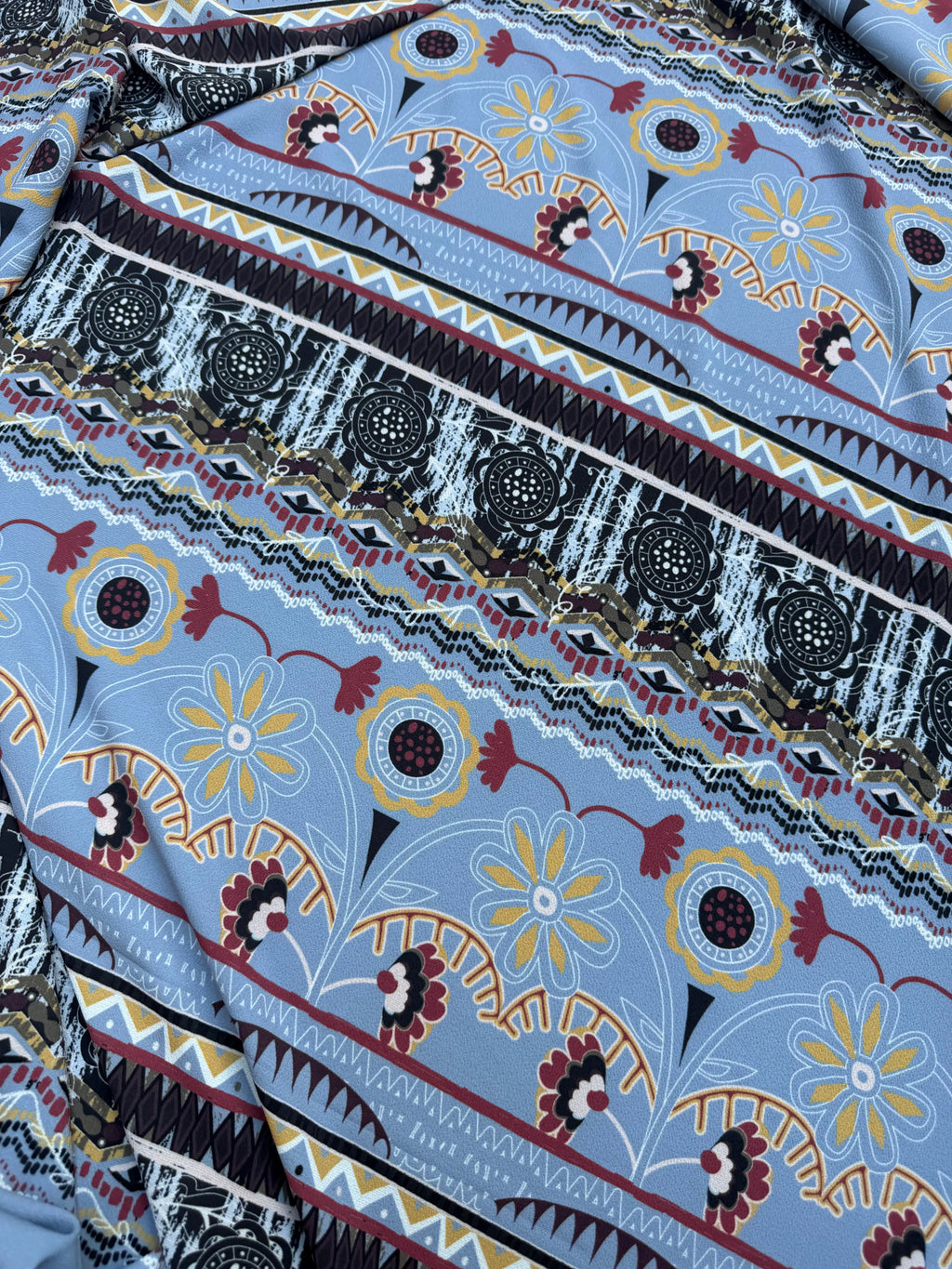 Scampolo Satin Wax Arab Celeste 3,30x1,50