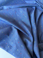 Popeline Jeans chambray Ricami Small