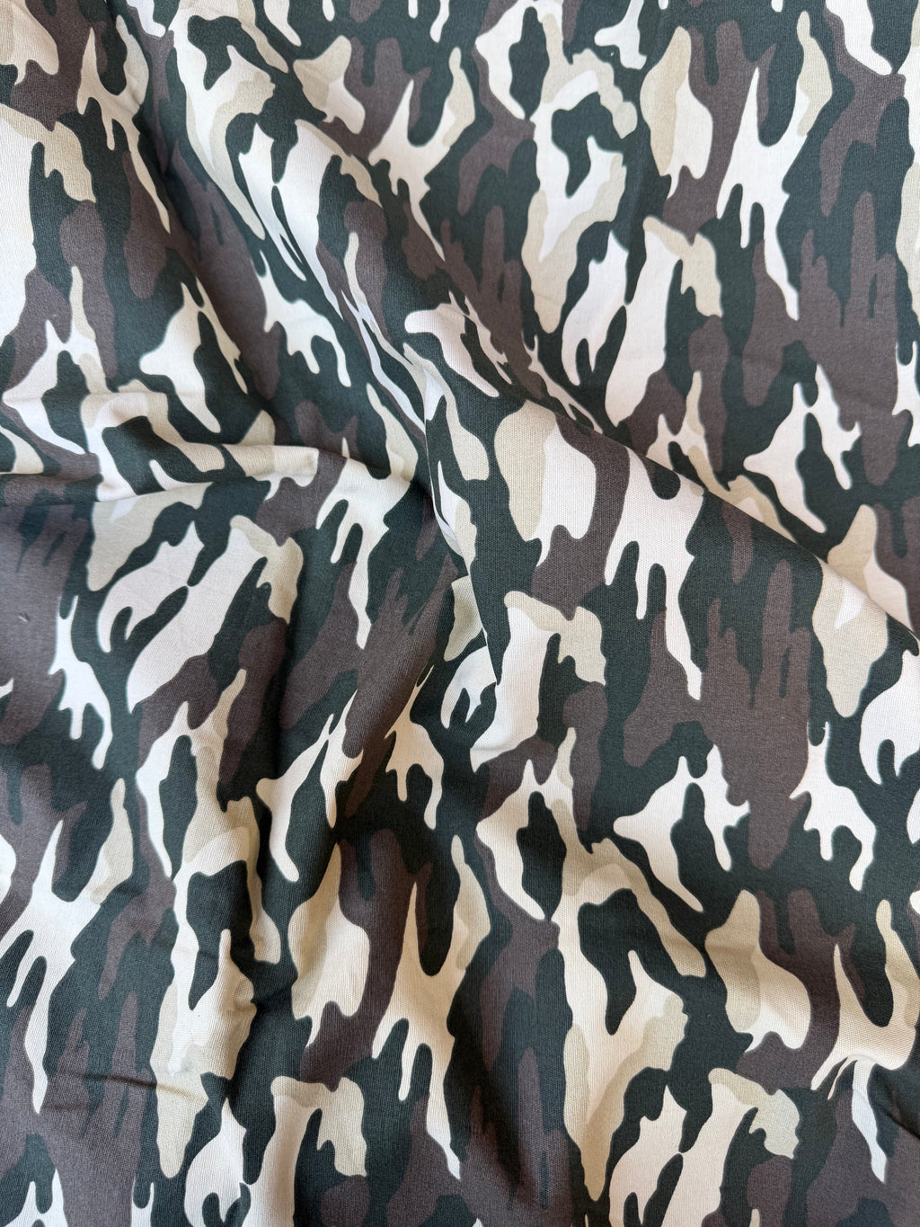 Scampolo Tessuto Gambardina Militare Mimetica 1,40x1,50