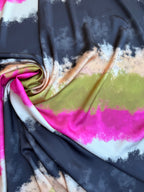 Scampolo Satin Maltinto Sfumato Tributo Missoni Acciaroli 3,50x1,50