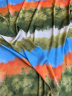 Scampolo Satin Maltinto Sfumato Tributo Missoni Palinuro 3,50x1,50