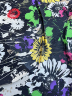 Scampolo Georgette Multicolor  Floreale 2,00x1,50