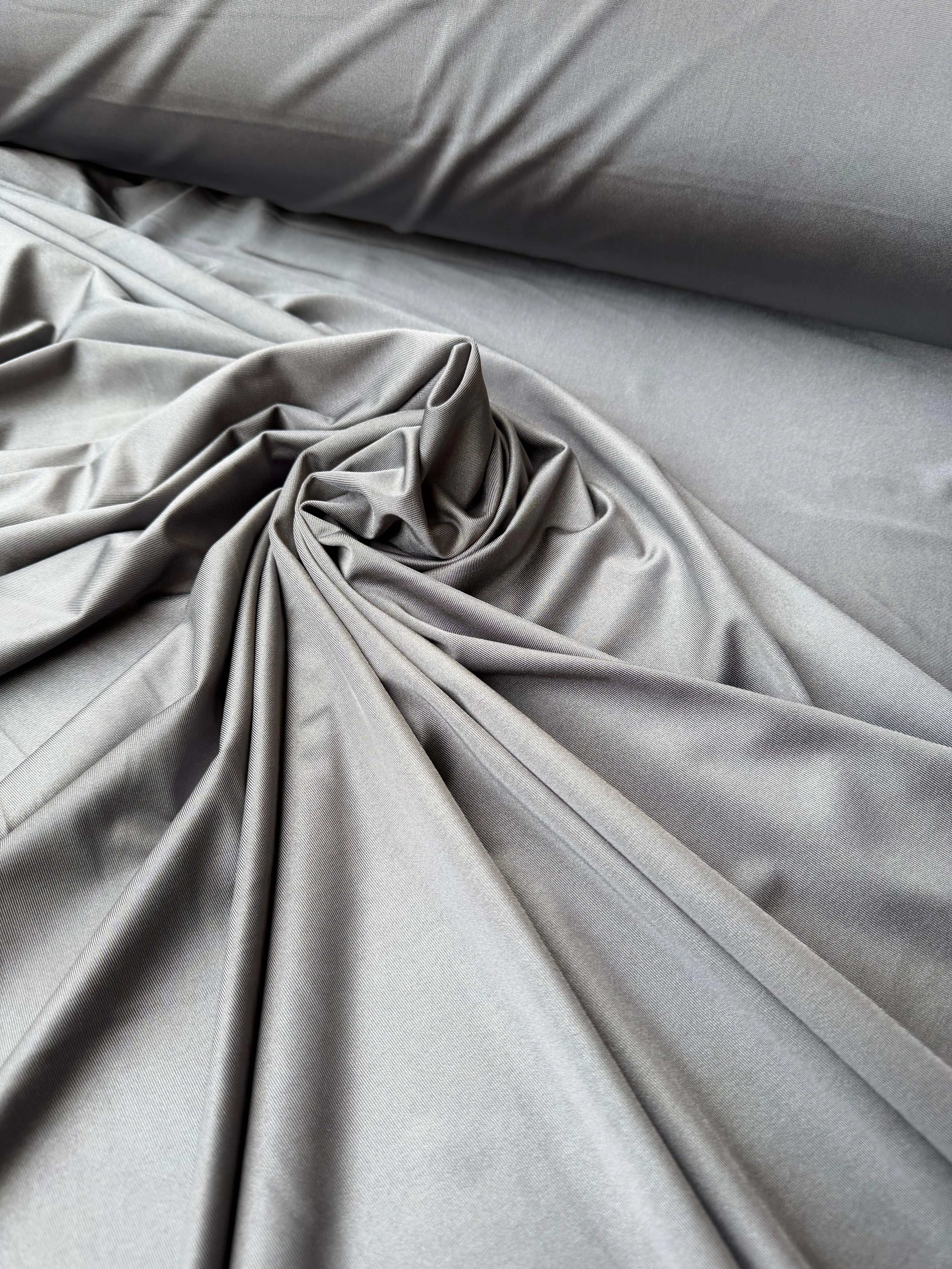 Lycra Tinta unita Grigio