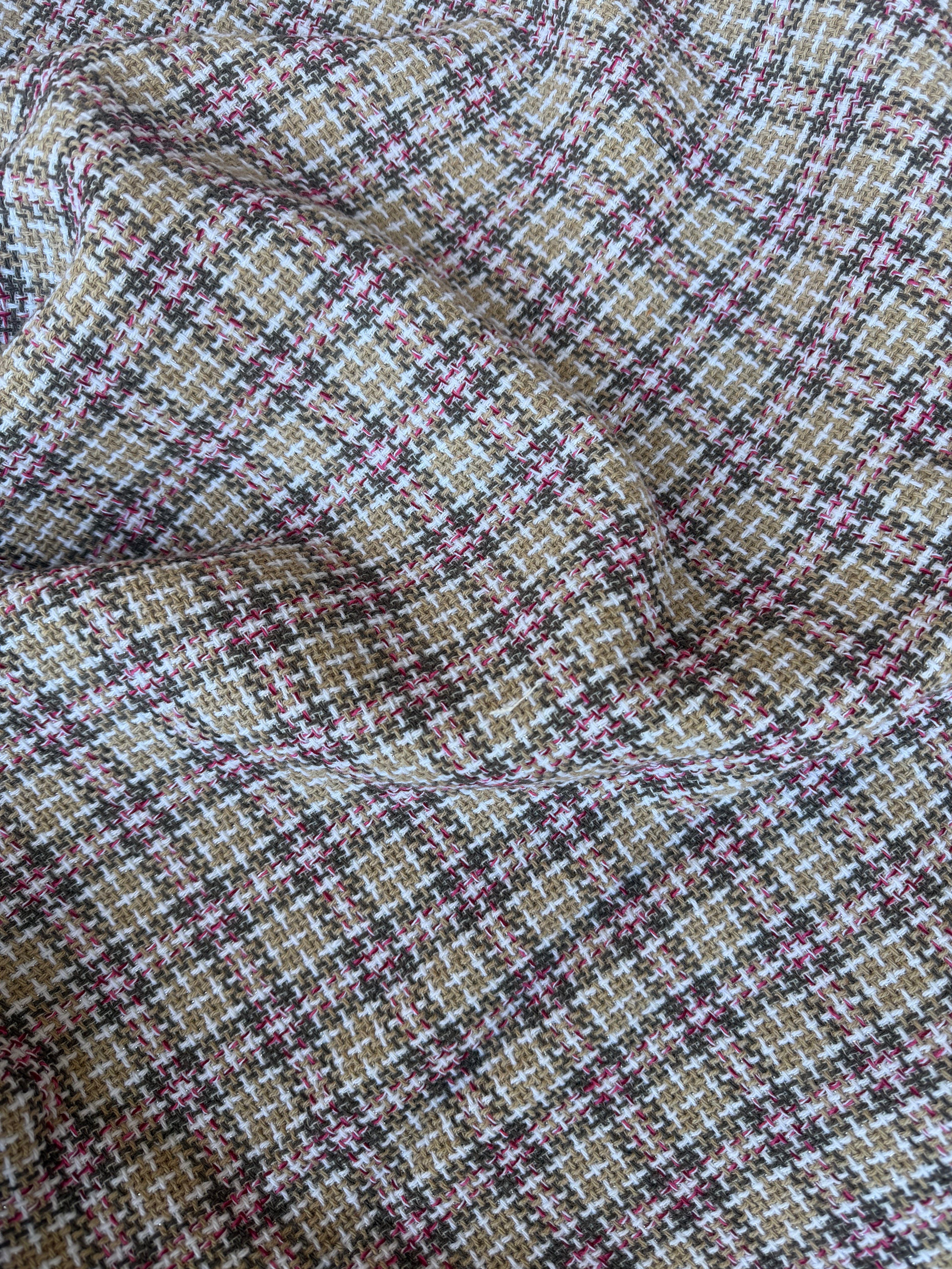 Tessuto Tweed Tipologia Chanel Multicolor Swiss