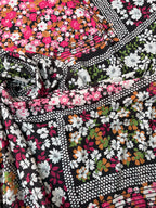 Doppio georgette Patchwork provenzale