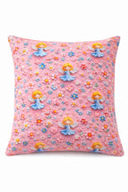 Tessuto Puro Cotone Stampa Digitale 3D