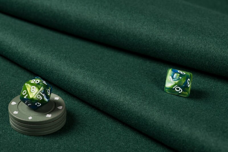 Green Game Table Cloth