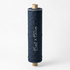 Rotolino Tessuto Jeans Denim Pesante Blu scuro 15MT