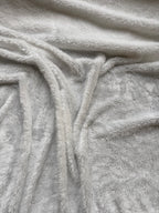 Pelliccia Bianca Addobbi Pelo Medio