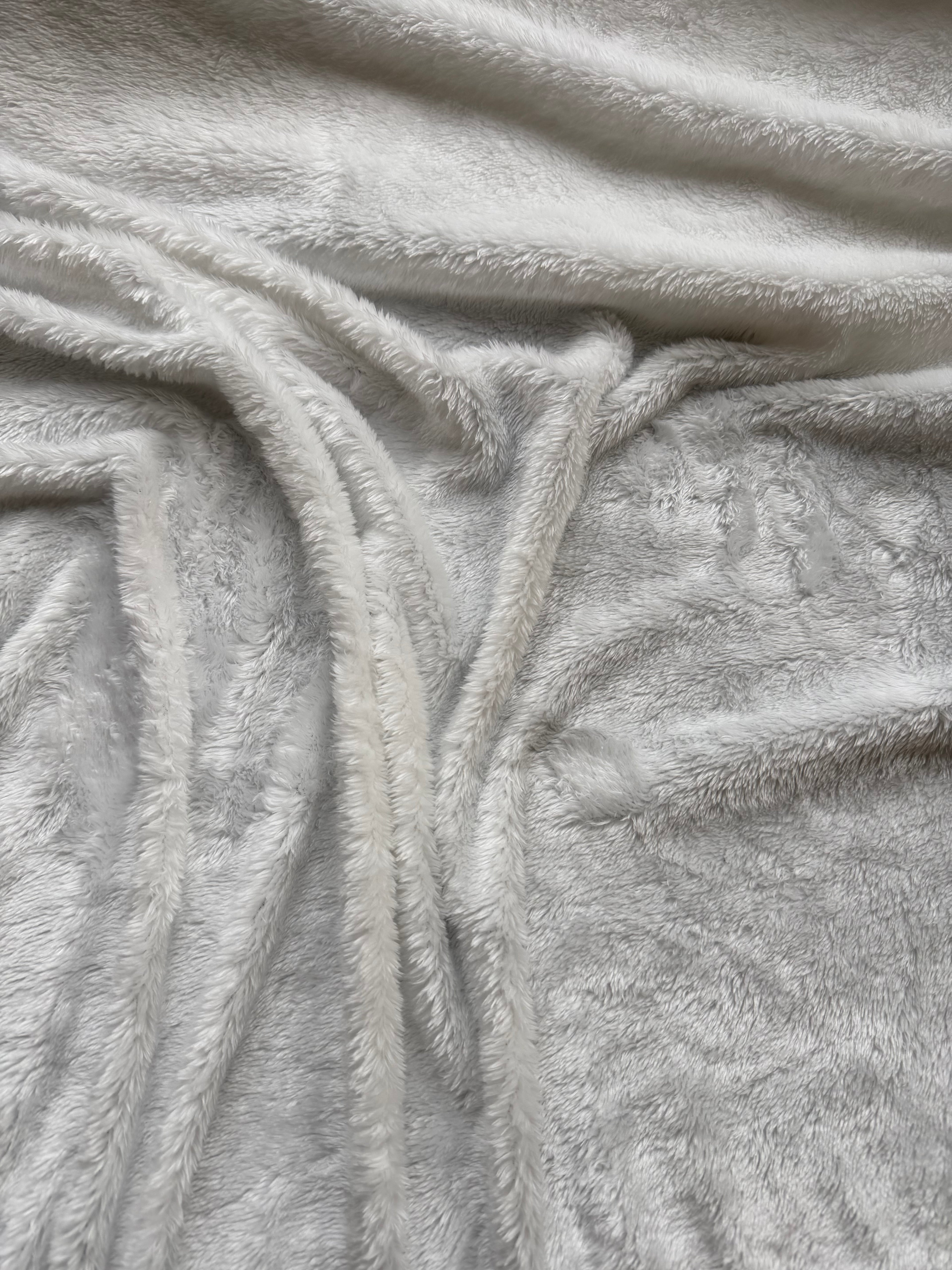 Pelliccia Bianca Addobbi Pelo Medio