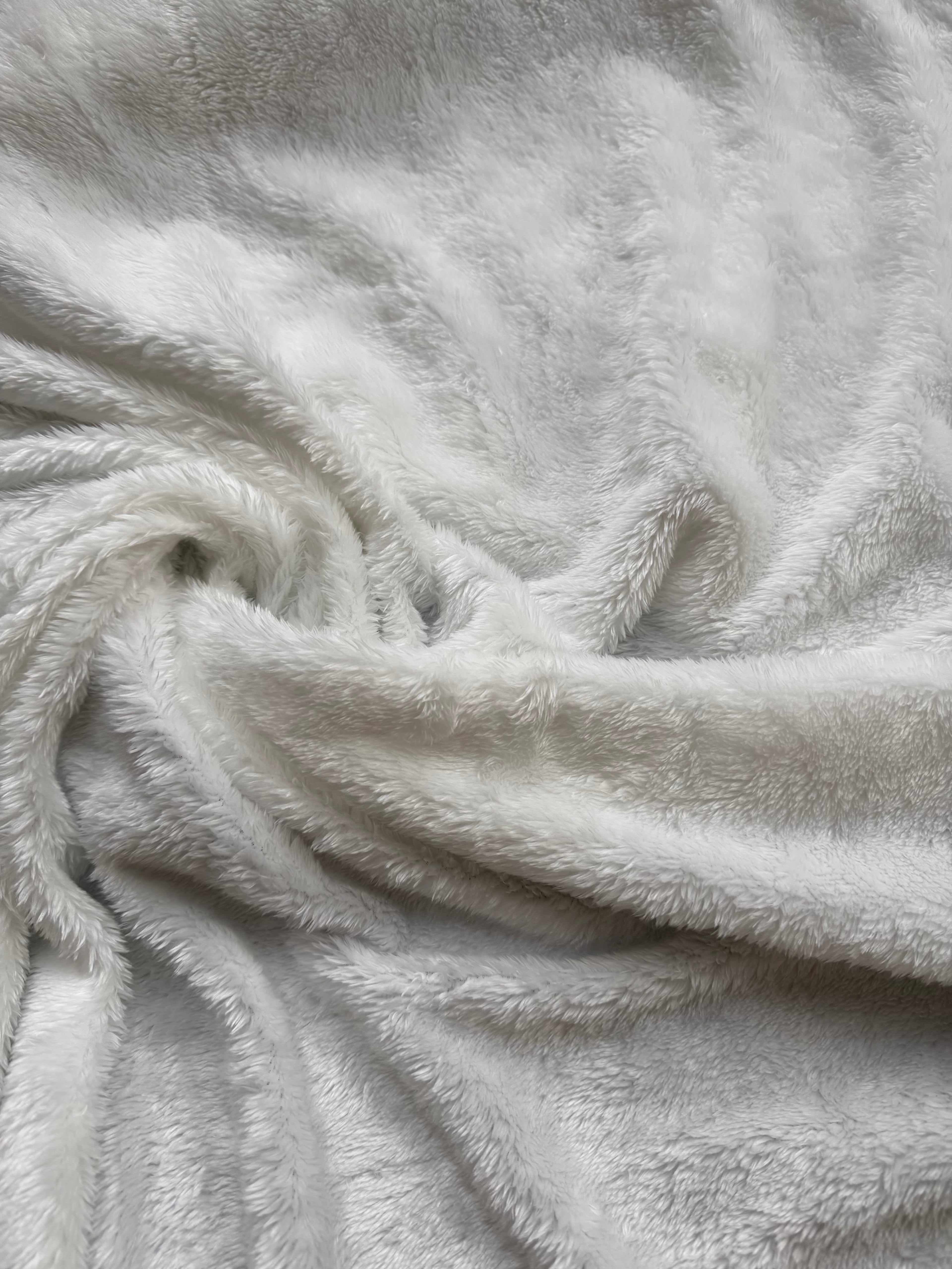 Pelliccia Bianca Addobbi Pelo Medio