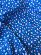 Popeline Viscosa Provenzale Fiore Primavera