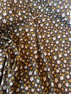 Popeline Viscosa Provenzale Fiore Primavera