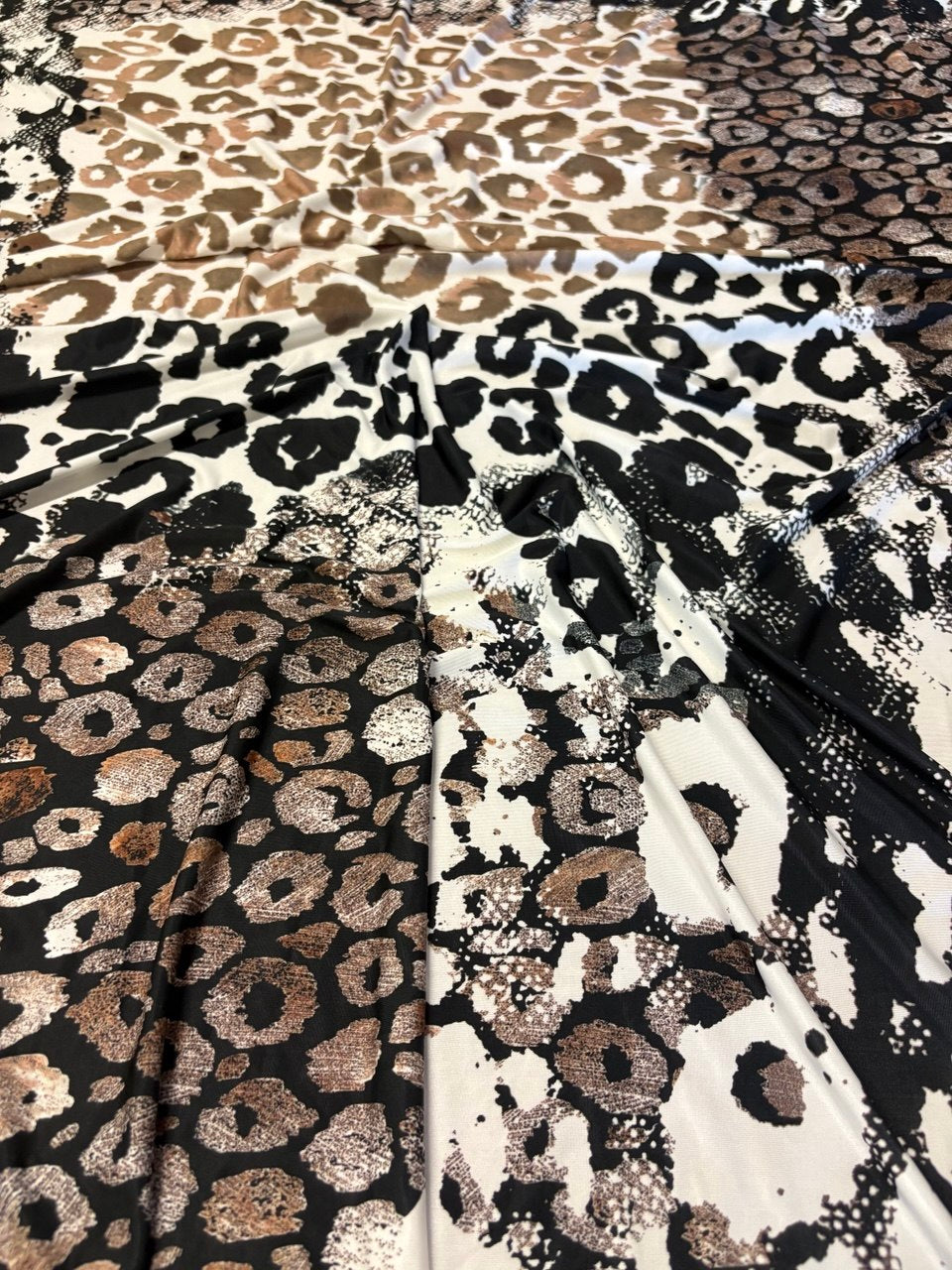 Scampolo Jersey Animalier Mix