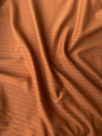 Fresco Lana Stretch Gessato arancio coccio SOTTOPREZZO