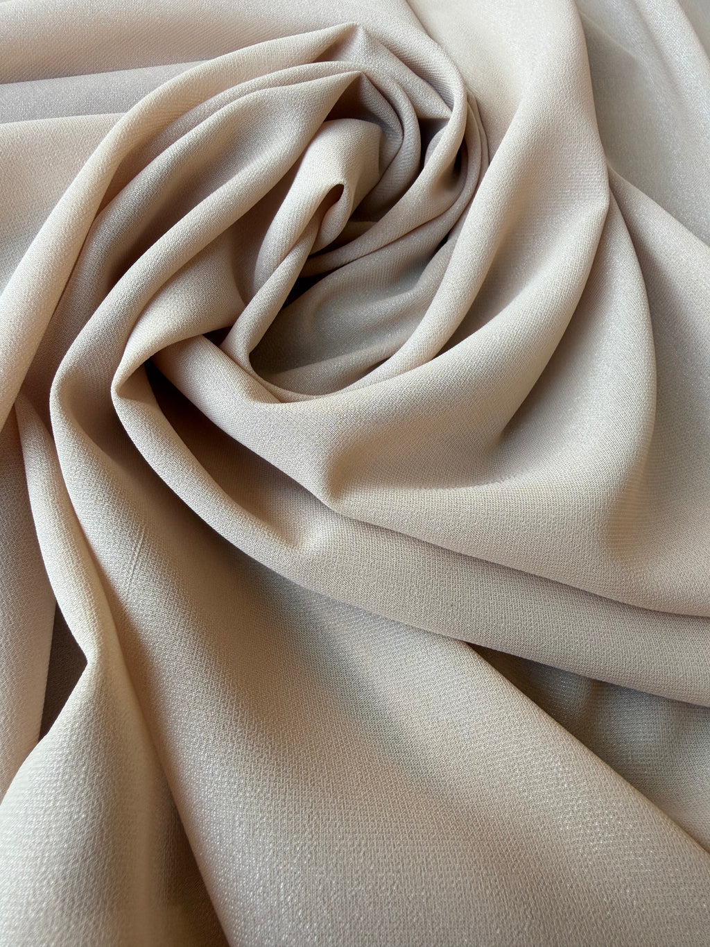 Chiffon Glitter Beige
