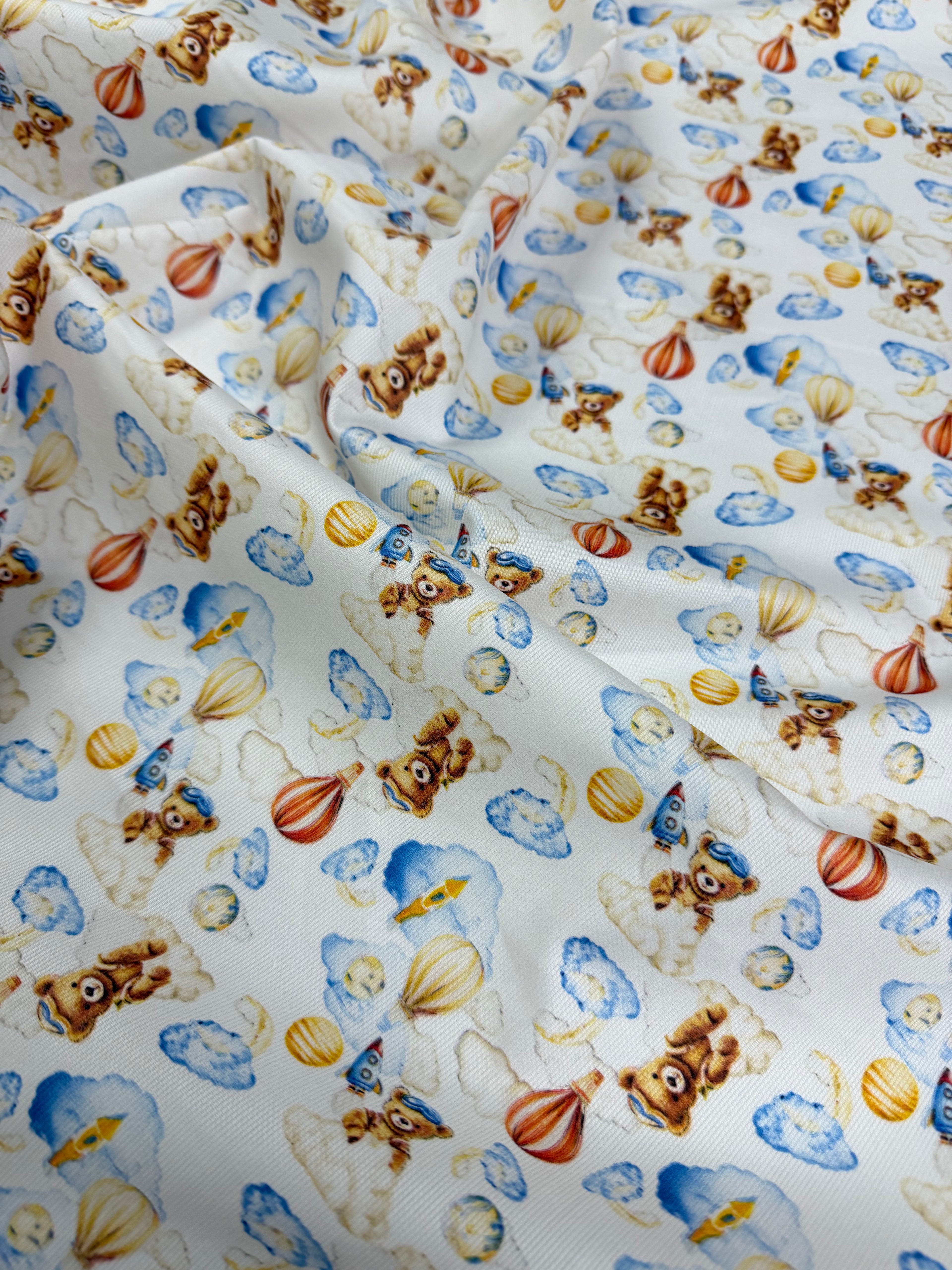 Oso explorador de algodón Piquet 