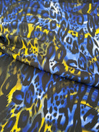 Lycra Animalier Leopardato Sfumature Madagascar