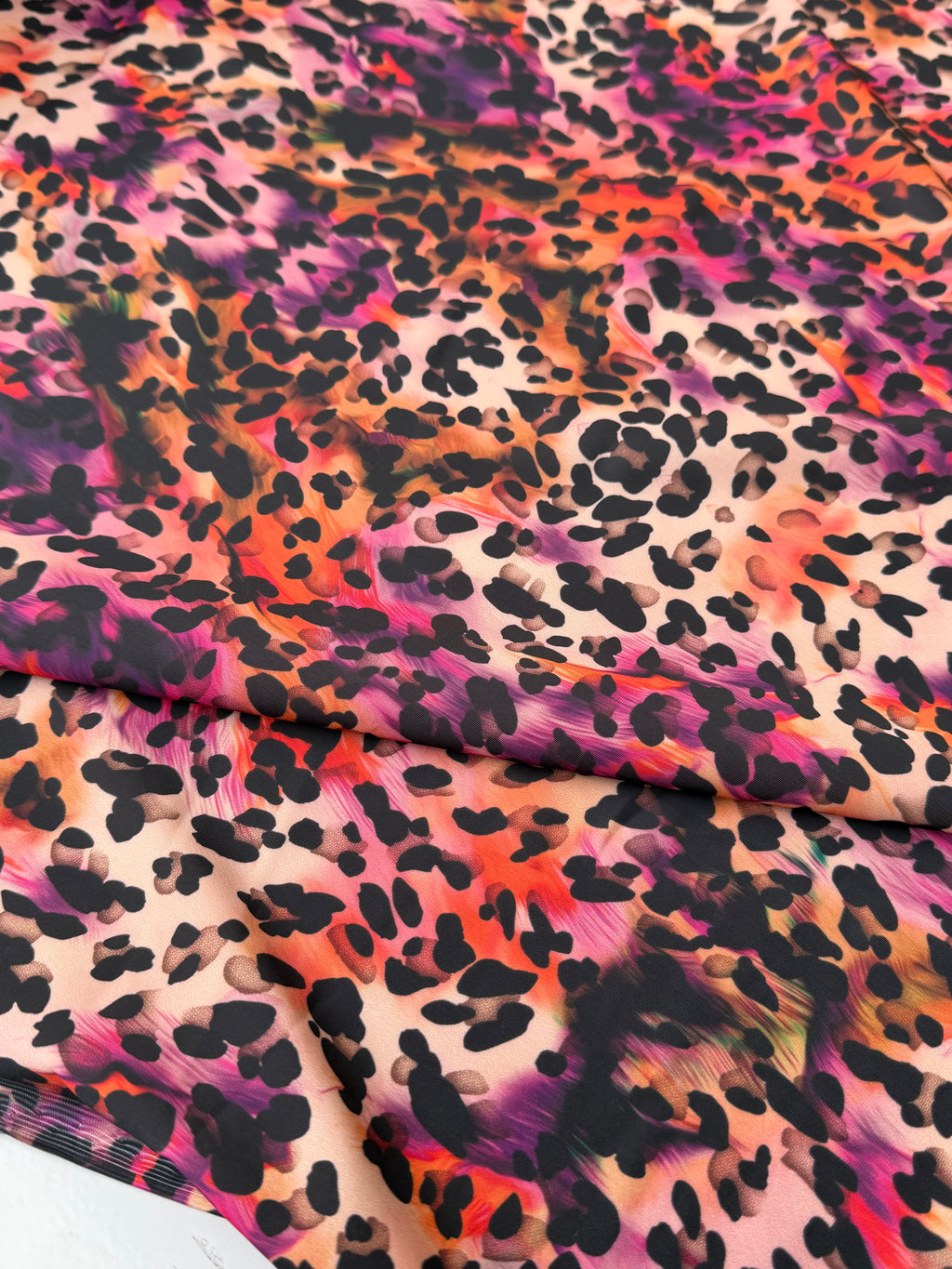 Lycra Animalier Leopardato Sfumature Savana