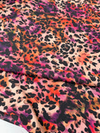 Lycra Animalier Leopardato Sfumature Savana