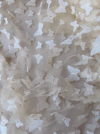 Tulle Elastico Farfalle 3D