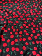 Jersey Maglina Floreale Ciliegia Cherry