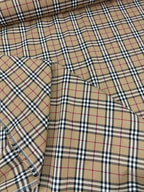Tartan Scozzese Quadro Piccolo Beige Stile Inglese - WorldTessuti