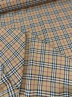 Tartan Scozzese Quadro Piccolo Beige Stile Inglese - WorldTessuti