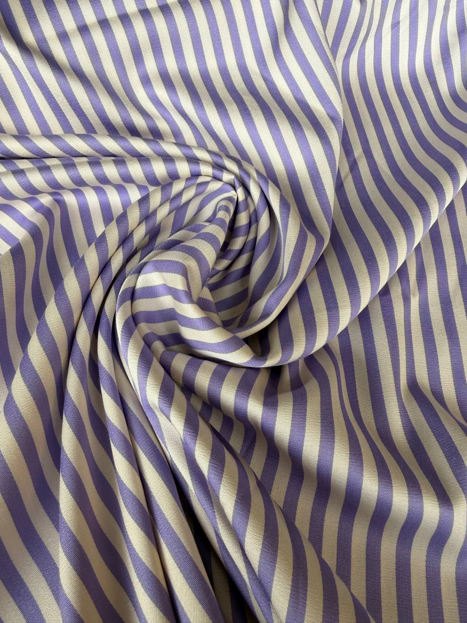 Tessuto Satin Riga Stretta