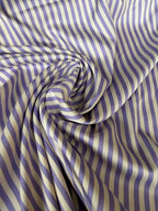 Tessuto Satin Riga Stretta
