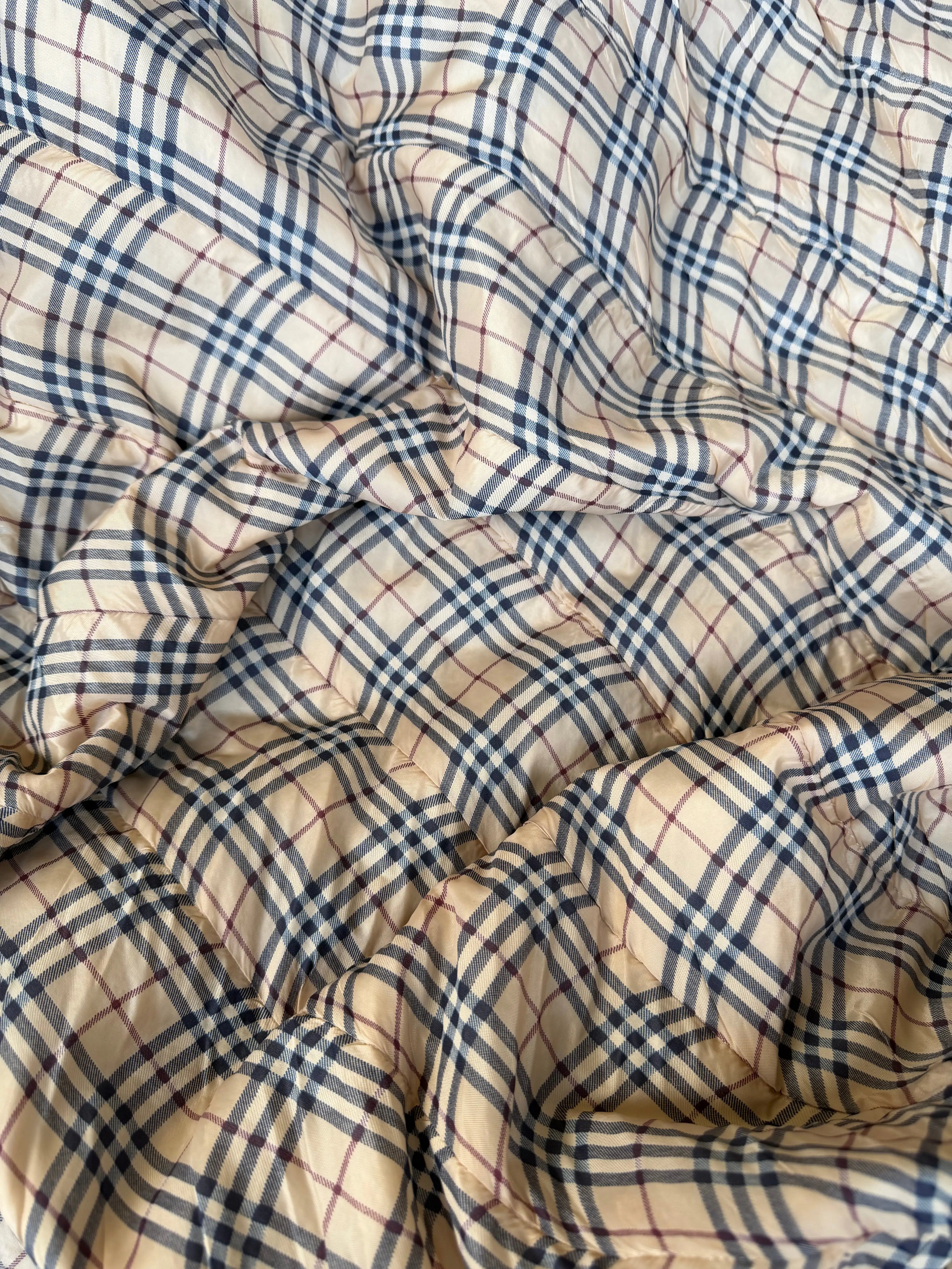 Fodera Trapuntata Stile Inglese Tartan