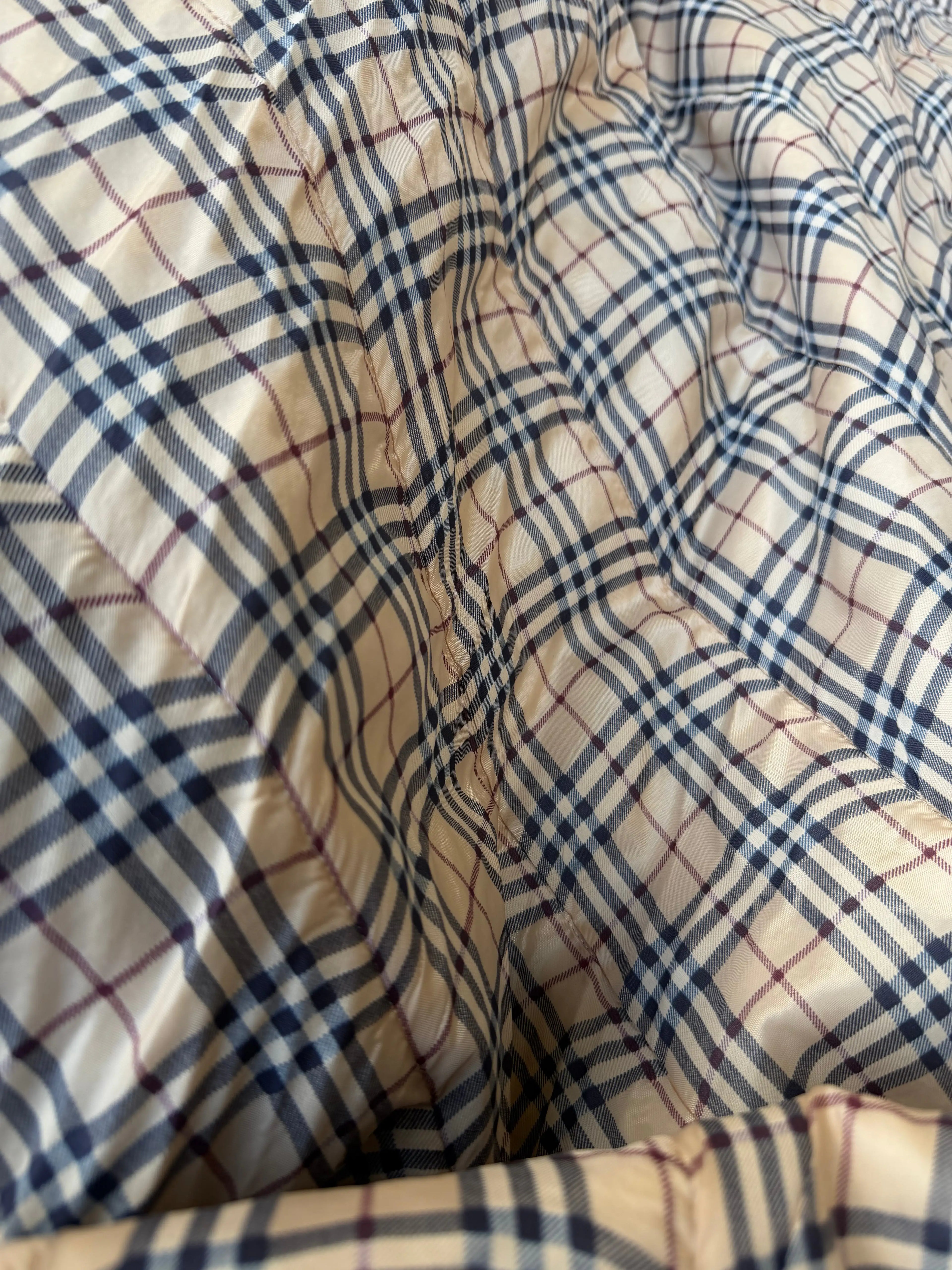 Fodera Trapuntata Stile Inglese Tartan